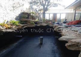 GIẢI PHÁP CHỐNG THẤM BỂ CÁ COI 